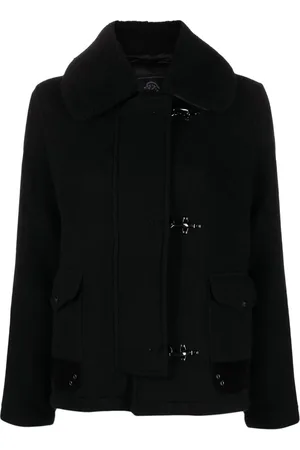 FAY 3 Ganci faux shearling-trim jacket