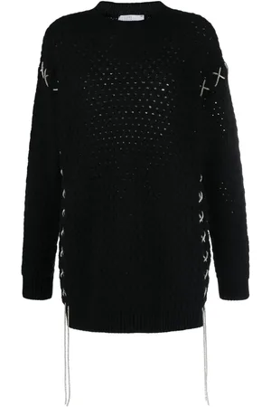 GIUSEPPE DI MORABITO Open-knit merino-cashmere jumper