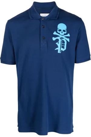 Philipp Plein Skull & Bones logo-print T-shirt