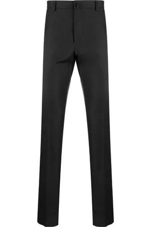 Lanvin Virgin wool slim-cut trousers