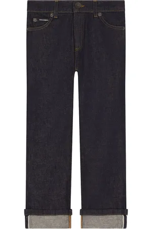 Dolce & Gabbana Logo-plaque straight jeans