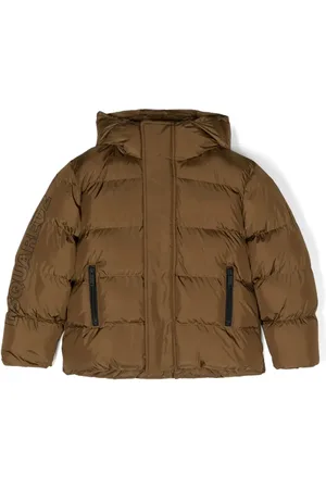 Dsquared2 Logo-print padded hooded jacket