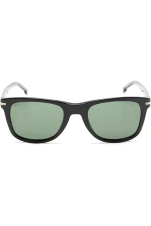 HUGO BOSS Square-frame tinted sunglasses