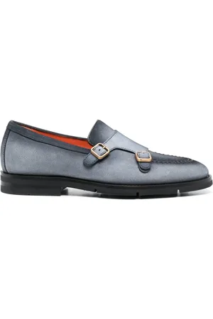 santoni Dong gradient-effect monk shoes