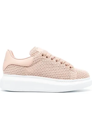 Alexander McQueen Larry raffia sneakers