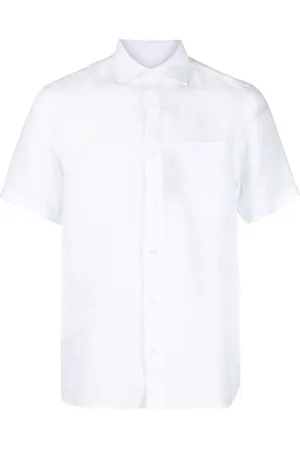 Paul & Shark Short-sleeved linen shirt