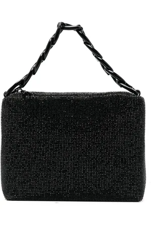 Patrizia Pepe Maxichain rhinestone tote bag