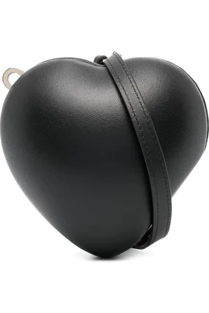 Simone Rocha Micro Heart leather clutch