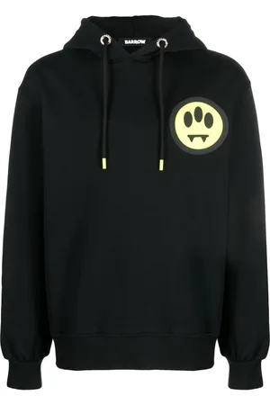 BARROW Logo-print cotton hoodie