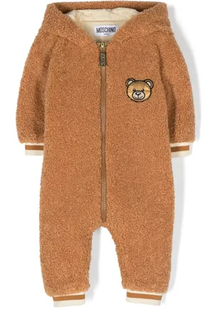 Moschino Faux-shearling pop-up ears pajama