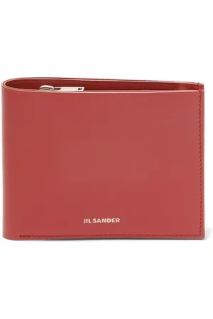 Jil Sander Bi-fold leather wallet