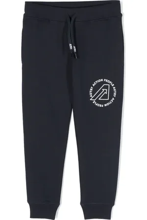 Autry Logo-print cotton trousers