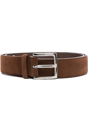 Orciani Buckle-fastening suede belt