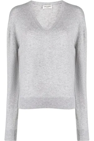 Saint Laurent Mélange cashmere jumper