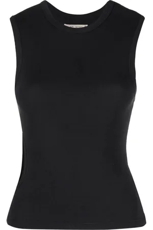 St Agni Cut-out cotton tank top