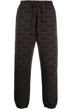 Moschino Logo-print elasticated-waistband track pants