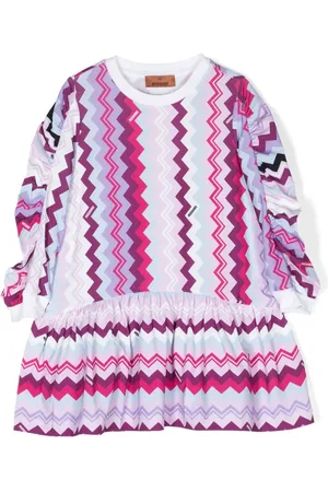 Missoni Zigzag-print stretch-cotton dress