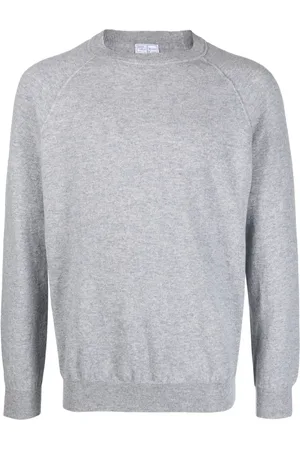 FEDELI Round-neck cashmere jumper