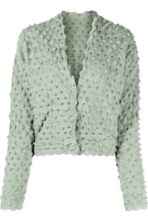 JNBY V-neck cropped cardigan