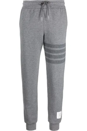 Thom Browne Knitted side-stripe track pants
