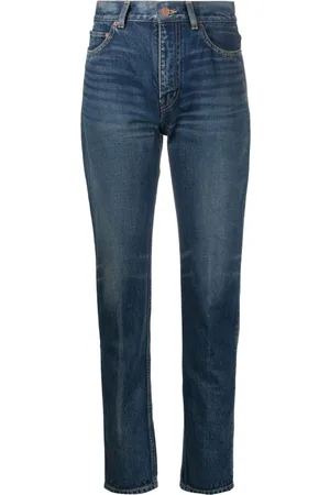 Saint Laurent Cindy mid-rise jeans