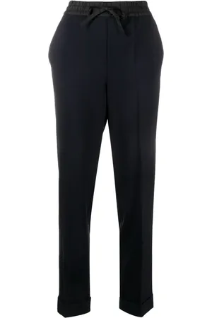 P.A.R.O.S.H. Mid-rise straight-leg trousers