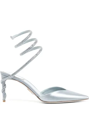 RENE CAOVILLA Margot 80mm crystal-embellished pumps