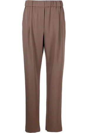 Giorgio Armani Pleated high-waist trousers
