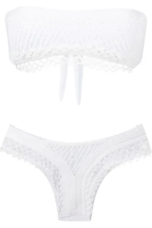 AMIR SLAMA Tricot-knit bikini set