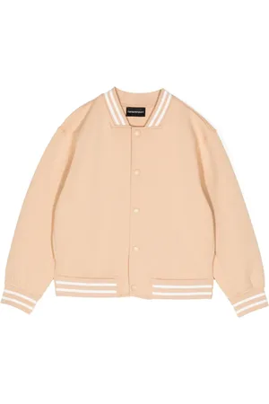Emporio Armani Logo-patch bomber jacket