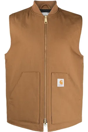 Carhartt Logo-patch zipped vest