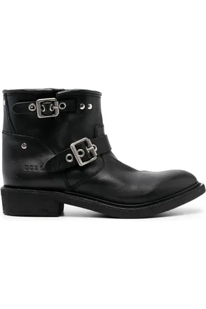 Golden Goose Buckled leather ankle boots