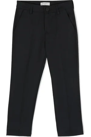 Golden Goose Logo-patch straight-leg trousers