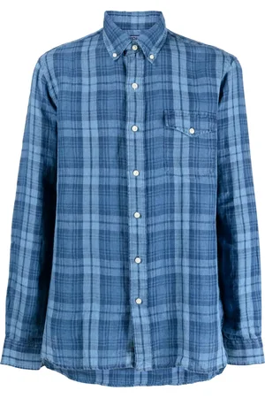 Ralph Lauren Check-pattern linen shirt
