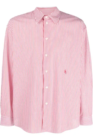 Sporty & Rich Stripe-print cotton shirt