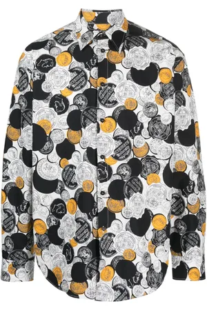 Msgm Graphic-print long-sleeve shirt