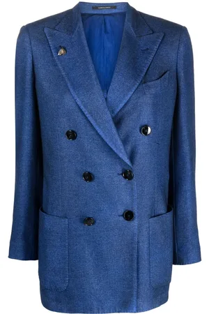 GABRIELE PASINI Double-breasted knitted blazer