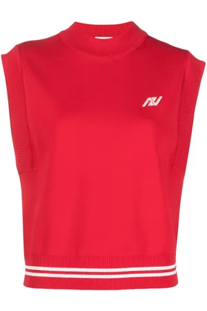 Autry Logo-appliqué vest