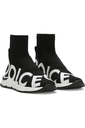 Dolce & Gabbana Logo-print sock-style sneakers
