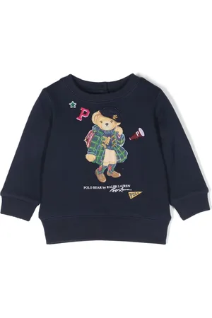 Ralph Lauren Polo Bear-motif jersey sweatshirt