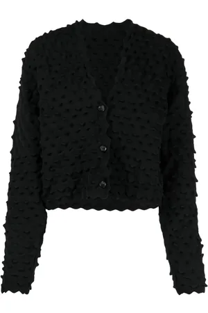 JNBY V-neck cropped cardigan
