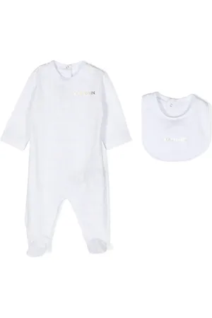 Balmain Cotton babygrow set (set of two)