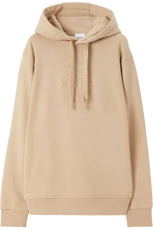 Burberry EKD-embroidery cotton hoodie