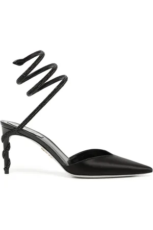 RENE CAOVILLA Margot 80mm crystal-embellished pumps