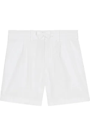 Dolce & Gabbana Logo-tag poplin shorts