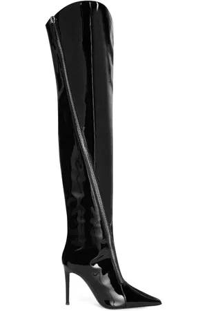 Giuseppe Zanotti Crudelia 105mm patent leather boots