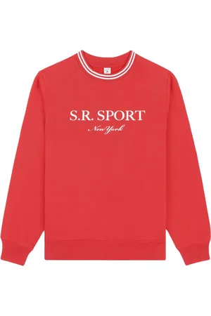 Sporty & Rich Logo-print crew-neck sweatshirt
