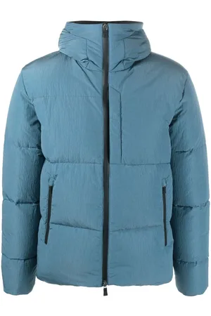 HERNO Padded zip-up hooded jacket