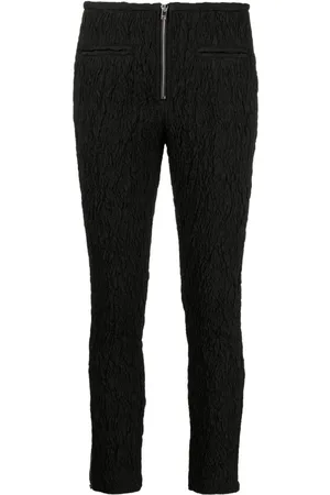 Isabel Marant Crinkled cropped trousers