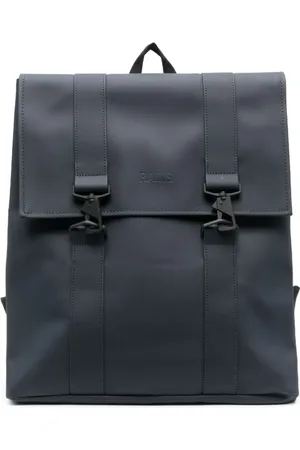 Rains MSN faux-leather backpack